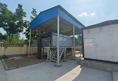 河南（nán）省濮陽市某溢流（liú）汙染控（kòng）製試...